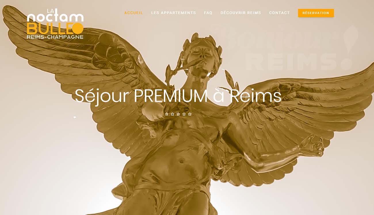Site web La Noctambulle Reims